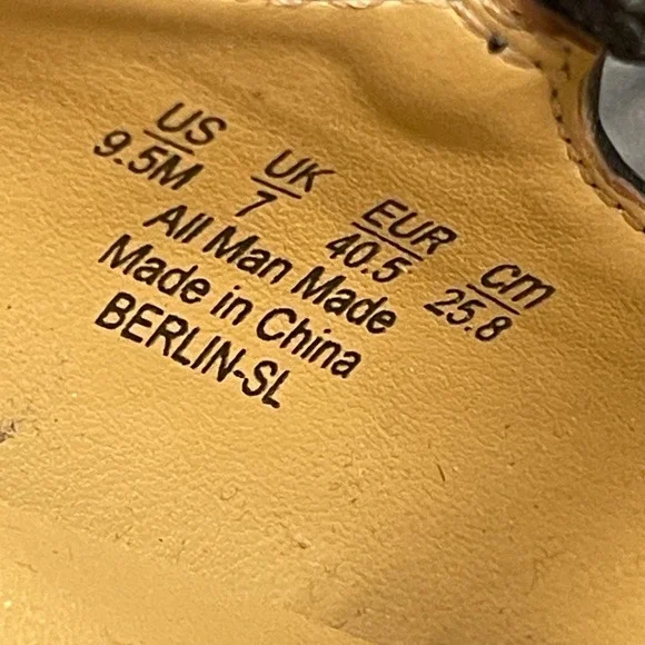 Naturalizer Berlin Womens 9.5M Black Platform Mary Jane Heels Slingback Chunky - Picture 9 of 10